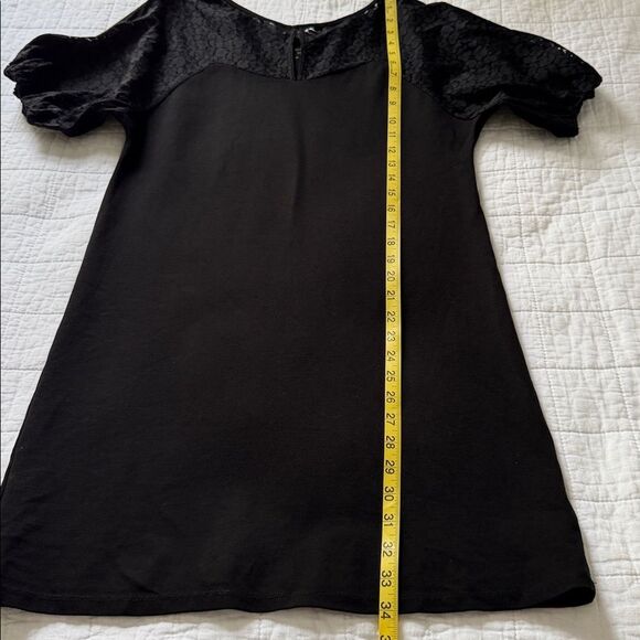 Kate Spade Flora Leopard Lace Ponte Little Black Dress  Office  Size S - Picture 9 of 12